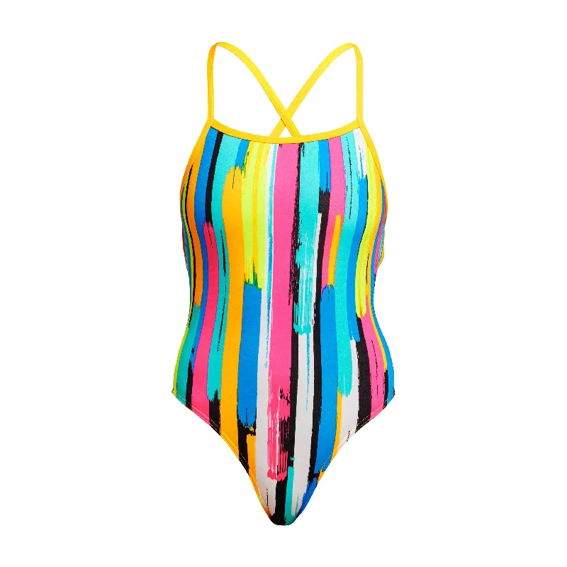 swimwear late laps -Winning Streak | Ladies Strapped In One Piece