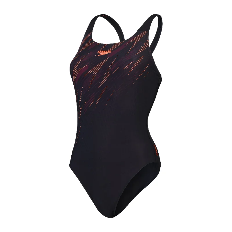 swimwear neat vibes -Speedo Ladies Hyperboom Placement Muscleback Swimsuit