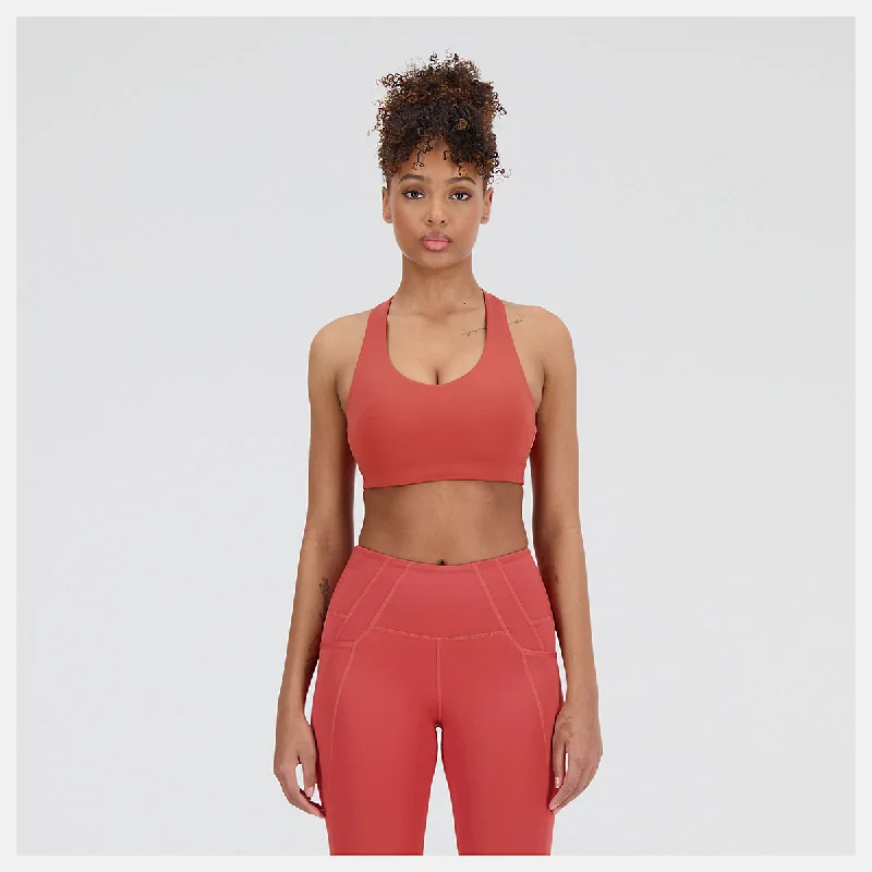 Sports bra with prism straps -New Balance Fuel Bra