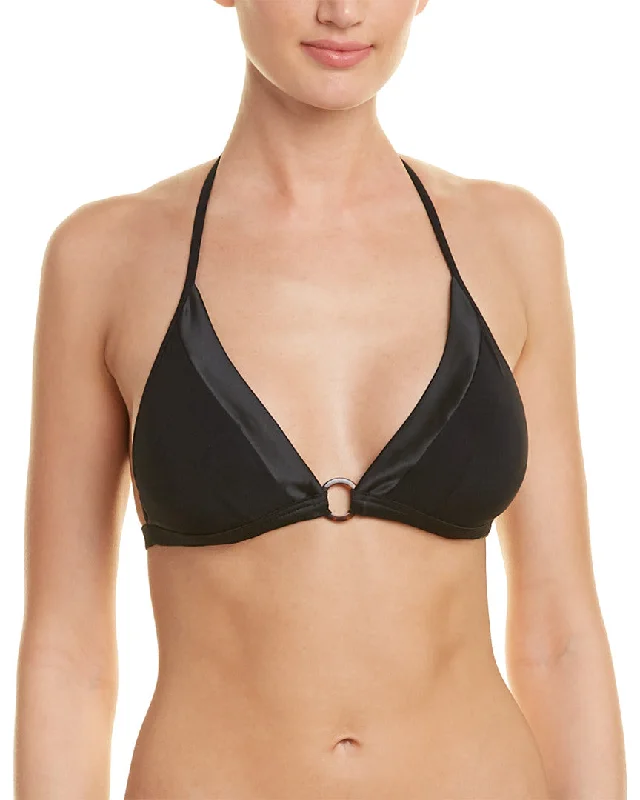 Sports bra for icy jogs -Vilebrequin Triangle Bra