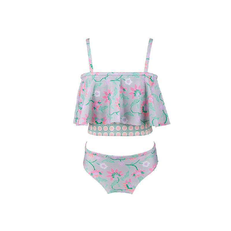 swimwear wet laps -Ibu Ibu Ruffle Bikini (Ilu)