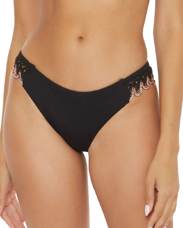 swimwear cozy flair -2024 Becca by Rebecca Virtue Layla Avery American Tab Side Hipster Bottom - 204347