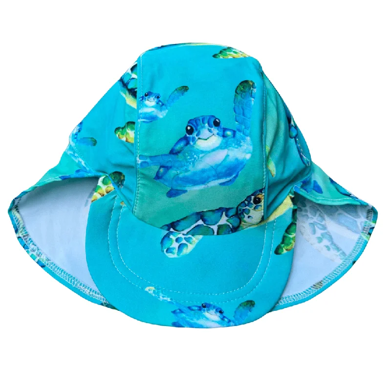 swimwear sports freaks -Blue Turtle Swim Hat