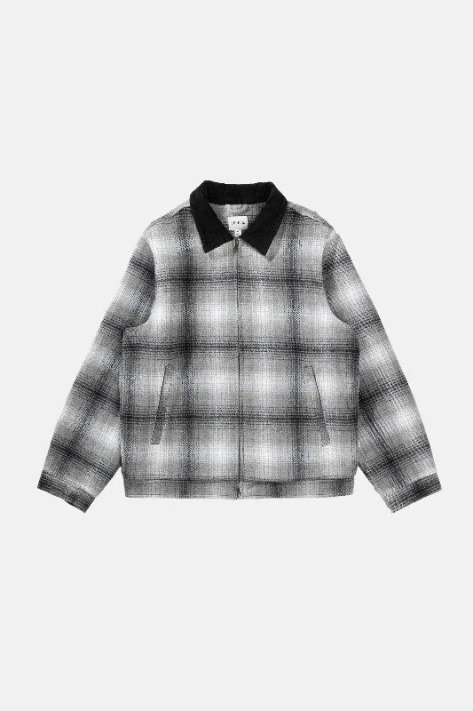 James Check Jacket Black