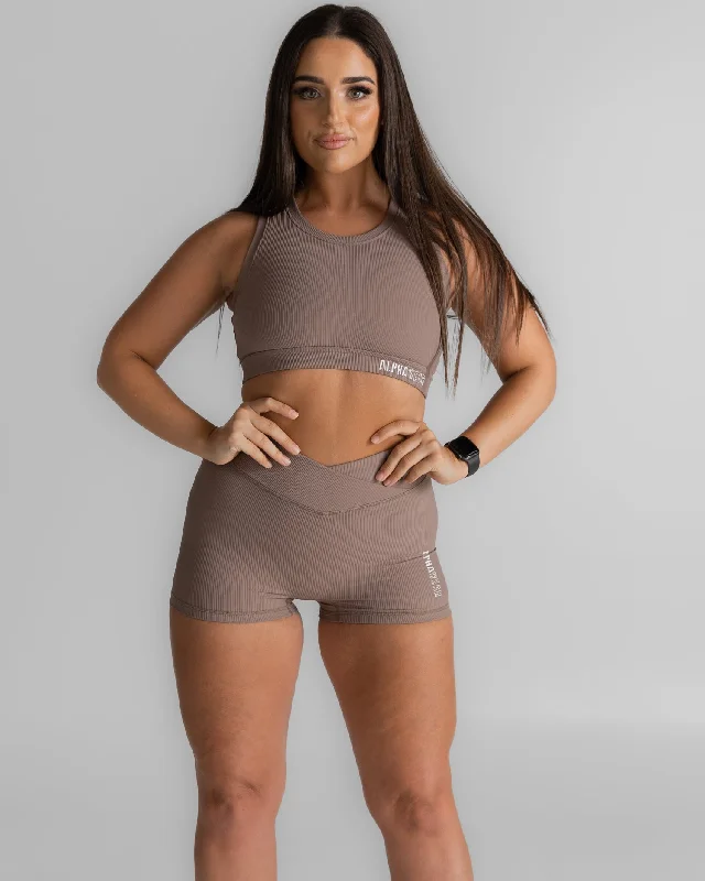 Sports top for relay races -High Neck Crop Top